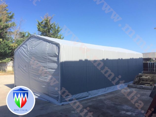 Tendoni Coperture in Pvc Ign.720 Deposito Industriale 8 x 20 x 4,0 mt. - Foto 6