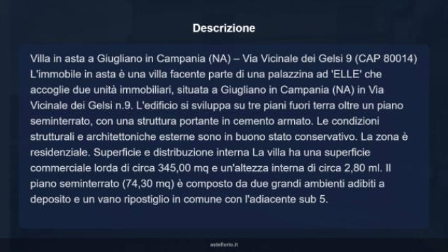Immobile in asta di 345 m² con più di 5 locali in vendita a Giugliano in Campania - Foto 7