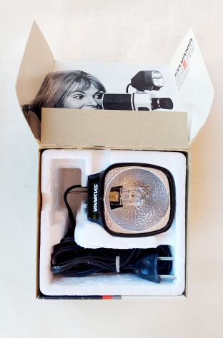 Raro cine illuminatore sylvania compact8 sungun con scatola e libretto nuovo - Foto 4