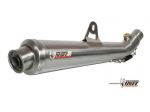 Terminale di scarico Mivv per Kawasaki Er 6 X Cone Oval 2005-11