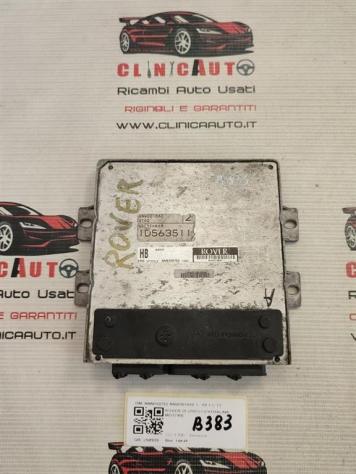 CENTRALINA MOTORE ROVER 25 Serie NNN100752 NNW001660 14K4F benzina 1396 (9906) - Foto 2