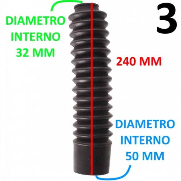 P2r - Coppia Molle Per Forcella Ciclomotore MBK 51 Swing, Diametro 20 Mm, Lunghezza 240 Mm, Ricambio Originale - 2
