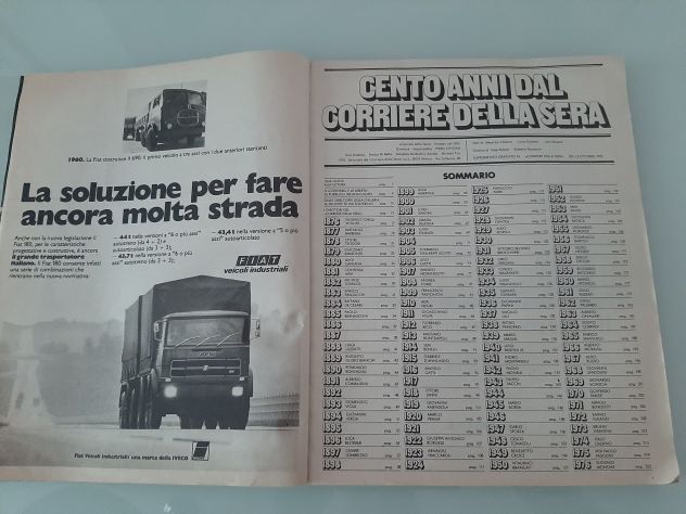 CENTO ANNI DAL CORRIERE DELLA SERA ANNO 1976 - Foto 5