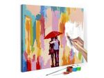 Quadro Fai Da Te 45x45 Cm. Innamorati ARREDALACASA Spedizione Gratis