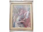 Quadro "Fanciulle al pianoforte"