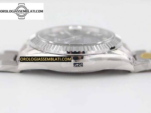 Replica Rolex Assemblata SKY-DWELLER 326934 904L SS 1:1 BEST EDITION QUADRANTE NERO SU BRACCIALE SS DA 23J A 9001 - Foto 6