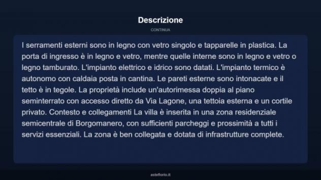 Immobile in asta di 203 m², box auto doppio in vendita a Borgomanero - Foto 15