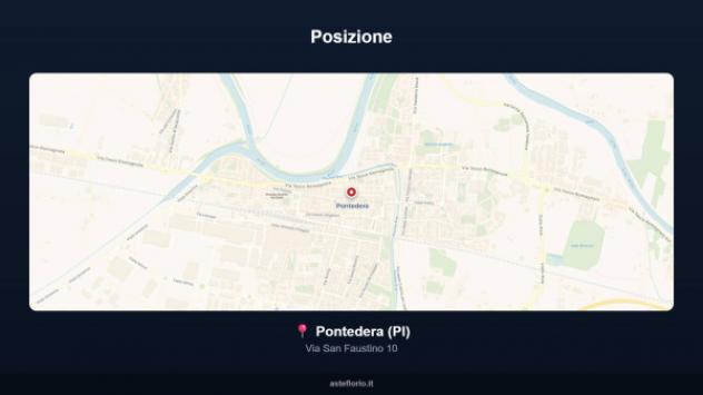Immobile in asta di 132 m² con più di 5 locali e box auto in vendita a Pontedera - Foto 11
