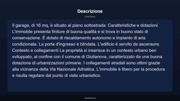Immobile in asta di 70 m², box auto in vendita a Tortoreto - Foto 13