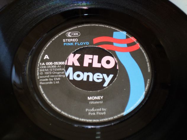 PINK FLOYD - Money / Any Colour You Like - 7'' / 45 giri 1973 EMI / Harvest - Foto 3