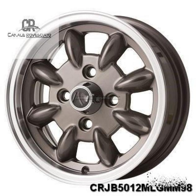 Cerchi minilite 5x12 fiat 4x98 126 600 850 - Foto 2