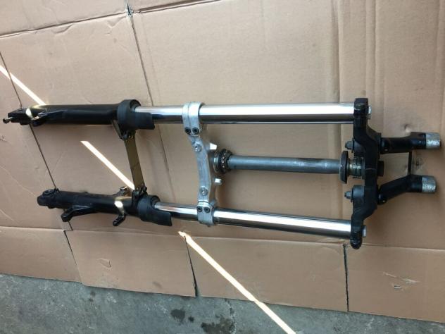 Forcella Completa Steli / Piastre / Riser YAMAHA TMax 500 0103 - Foto 3