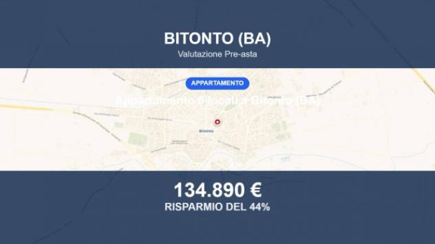 Immobile in asta di 144 m² con più di 5 locali in vendita a Bitonto