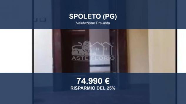 Immobile in asta di 88 m² in vendita a Spoleto
