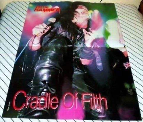 CRADLE OF FILTH vari rari poster anni '90 *da collezione*