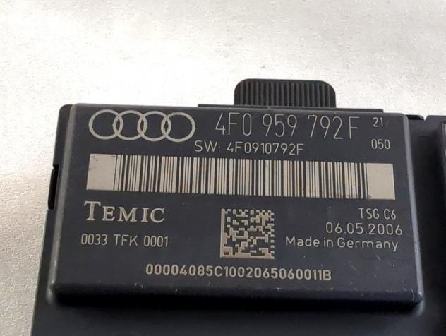 4F0959792F CENTRALINA PORTA ANTERIORE DESTRA AUDI A6 SW 2.7 D 4X4 132KW AUT 5P (2006) RICAMBIO USATO - Foto 2