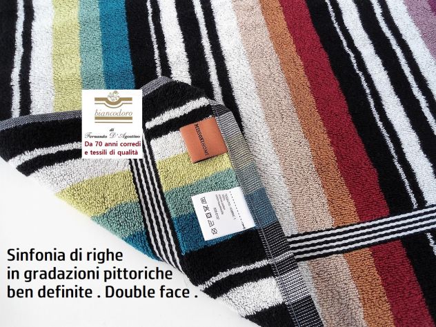 Tappeti Missoni cm. 90 x 60 cotone , double face . - Foto 3