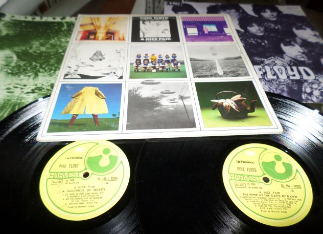 PINK FLOYD - A Nice Pair - 2 x LP / 33 giri 1967 / '68 Italy + Inner Sleeve