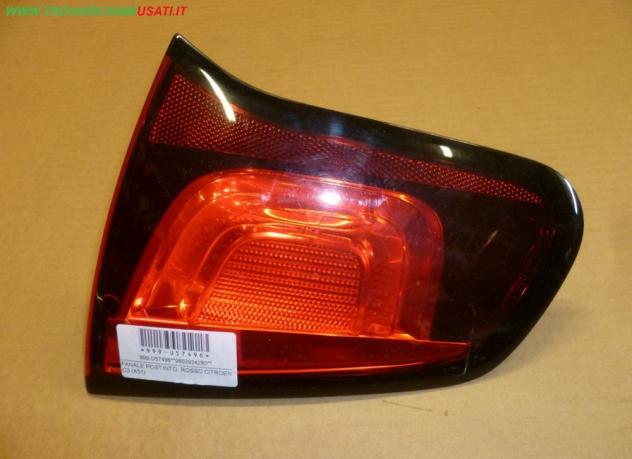 FANALE POST.INT.D. ROSSO CITROEN C3 (A51) 999-U57496 Parti elettriche  Fanaleria  Fanali  Fanale post. dx. CITROEN - C3 - 01-10-2009 - 01-10-2016