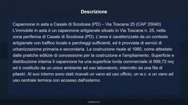 Immobile in asta di 999 m² in vendita a Casale di Scodosia - Foto 8