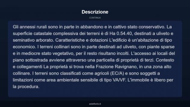 Immobile in asta di 45 m² con più di 5 locali e box auto in vendita a Foligno - Foto 4
