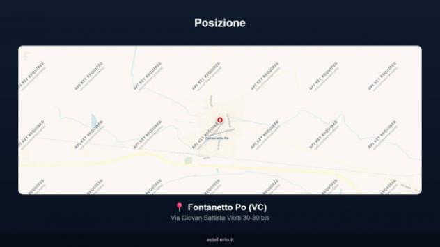 Immobile in asta di 286 m², box auto in vendita a Fontanetto Po - Foto 16