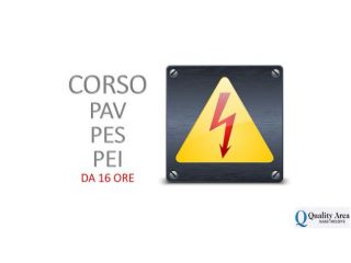 Corso pes - pav - pei ( in tutta italia )