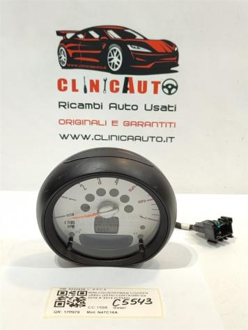 CONTAGIRI MINI Countryman 1° Serie 9232438 N47C16A (10)