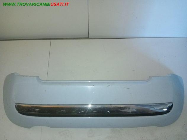 PARAURTI POST. AZZURO PASTELLO CON MOD CROMATA DANNEGIATA
 999-U1311249 Carrozzeria  Lamierati esterni  Paraurti  Paraurti post. FIAT - 500 - 01-07-20