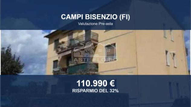 Immobile in asta di 81 m², box auto in vendita a Campi Bisenzio