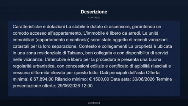 Immobile in asta di 124 m² in vendita a Taranto - Foto 4