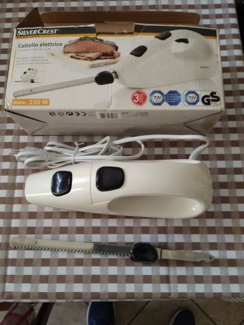 Coltello elettrico Silvercrest, 250W, COME NUOVO