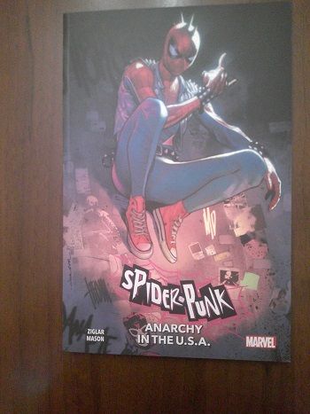 spider-punk/anarchy inj the u.s.a.(marvel, panini comics,2023)