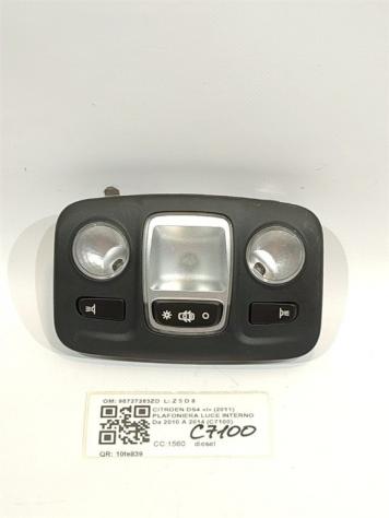 PLAFONIERA CITROEN DS4 1° Serie 96727263ZD (11)