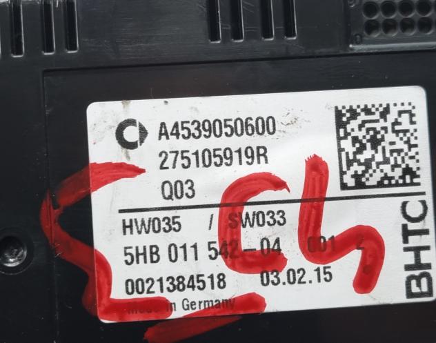 COMANDI CLIMA SMART Fortwo Coupé (W453) A4539050600 (14) - Foto 12
