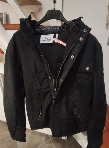 Vendo GIUBBOTTO WOOLRICH da UOMO nero, messo benissimo, misura M - Foto 4