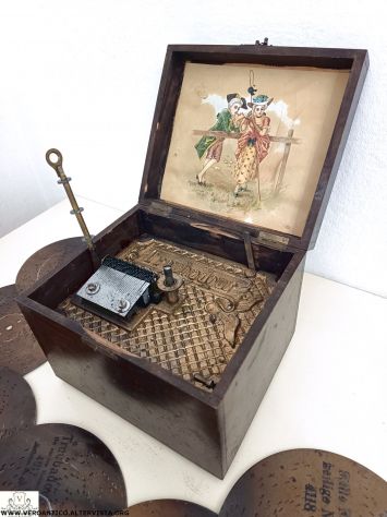 176330 Antico e meraviglioso POLYPHON del XIX secolo