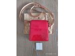 Pochette rossa in pelle Louis Vuitton