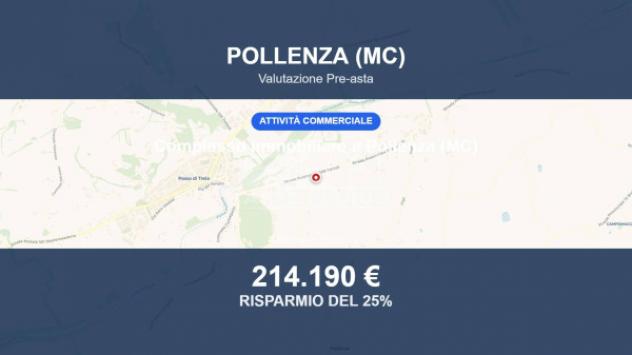 Immobile in asta di 1358 m² in vendita a Pollenza