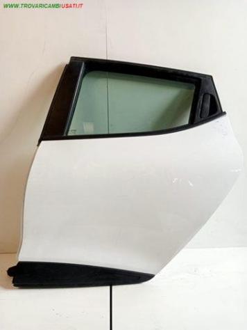 PORTA POST.S. BIANCO SE 999-U1308356 Carrozzeria Lamierati esterni Porte Porta post. sx. RENAULT - CLIO IV 01-10-2012 - 2019