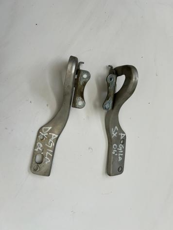 CERNIERE COFANO ANTERIORE DX E SX OPEL Agila 1° Serie (0004) - Foto 2