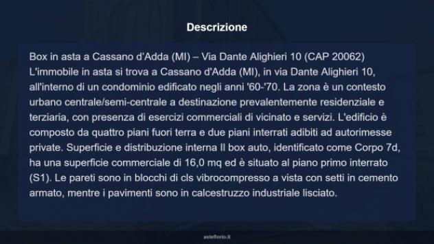 Immobile in asta di 16 m² in vendita a Cassano d'Adda - Foto 4