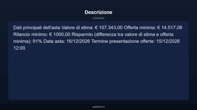 Immobile in asta di 174 m² con più di 5 locali in vendita a Cittanova - Foto 13