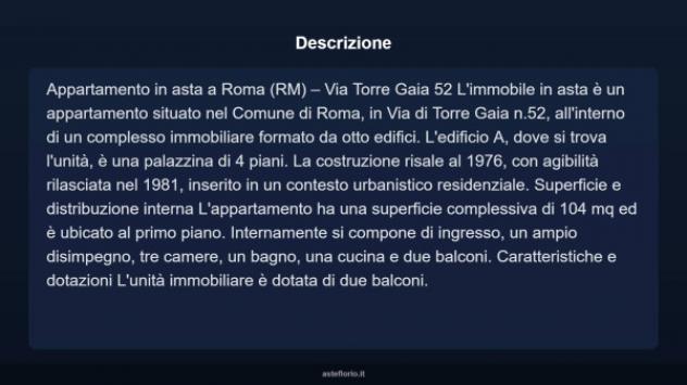 Immobile in asta di 104 m² in vendita a Roma - Foto 5