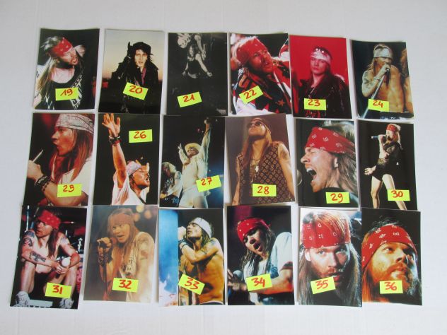 GUNS N ' ROSES FOTO 10X15 vintage da collezione - Foto 2