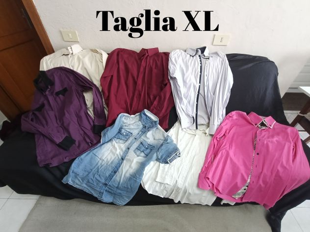 Stock uomo camicie e giacche. Tutto quanto 50 euro.