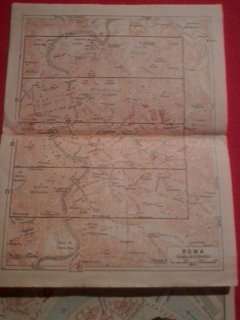 CARTA DI ROMA ORIGINALE 1937 - Foto 8