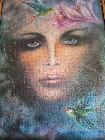 Puzzle Viso Astratto Unico Esemplare - Foto 2