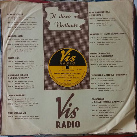 4 dischi 78 giri dal 1955 al 1957-della Fonit, Vis, Pathè e Voce del Padrone - Foto 5