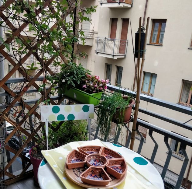 Elegante bilocale arredato con balcone vivibile – Via San Secondo Torino